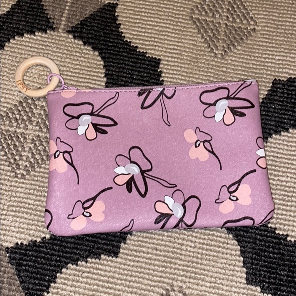 3 for $12 floral makeup bag